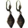 Empty Jewelry Earrings Setting for Dreamtime Crystal 4230 14 x 9 mm. Pair.