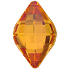 Dreamtime Crystal 4230 Lemon Fancy Stone Crystal Chili Pepper 19x12mm