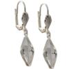 Empty Jewelry Earrings Setting for Dreamtime Crystal 4230 14 x 9 mm. Pair.