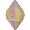 Dreamtime Crystal 4230 Lemon Fancy Stone White Opal Purple Haze 19x12mm