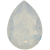Swarovski 4320 Pear Shaped Fancy Stone White Opal 10x7mm