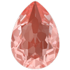Swarovski 4320 Pear Shaped Fancy Stone Crystal Maroon Ignite 14x10mm