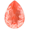Swarovski 4320 Pear Shaped Fancy Stone Crystal Orange Ignite 18x13mm