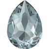Swarovski 4320 Pear Shaped Fancy Stone Aquamarine Ignite 10x7mm