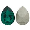 Swarovski 4320 Pear Shaped Fancy Stone Emerald 14x10mm