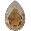 Swarovski 4327 Large Pear Shaped Fancy Stone Crystal Golden Shadow 30x20mm