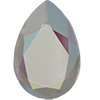Dreamtime Crystal 4327 Large Pear Shaped Fancy Stone Crystal Powder Grey AB 30x20mm