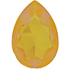 Dreamtime Crystal 4327 Large Pear Shaped Fancy Stone Ultra Citrine AB 30x20mm