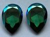 Dreamtime Crystal DC 4327 Large Pear Shaped Fancy Stone Majestic Green Shimmer 30x20mm