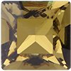 Dreamtime Crystal DC 4428 Square Fancy Stone Khaki 8mm