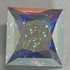 Swarovski 4447 Princess Square Fancy Stone Crystal AB 12mm