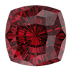 Dreamtime Crystal DC 4460 Majestic Square Fancy Stone Scarlet 10mm