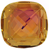 Dreamtime Crystal 4461 Classical Square Fancy Stone Crystal Summer Blush 16mm