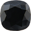 Swarovski 4470 Cushion Cut Square Fancy Stone Jet (Unfoiled) 12mm