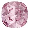 Swarovski 4470 Cushion Cut Square Fancy Stone Light Rose 12mm