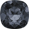 Swarovski 4470 Cushion Cut Square Fancy Stone Crystal Silver Night (Unfoiled) 8mm