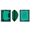 Dreamtime Crystal 4510 Baguette Double Cut Fancy Emerald Unfoiled 12x10mm