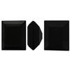 Dreamtime Crystal 4510 Baguette Double Cut Fancy Stone Jet Unfoiled 12x10mm
