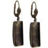 Empty Jewelry Earrings Setting for Dreamtime Crystal 4524 16 x 8 mm. Pair.