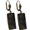 Empty Jewelry Earrings Setting for Dreamtime Crystal 4524 23 x 11 mm. Pair.
