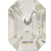 Dreamtime Crystal 4606 Emerald-Cut Fancy Stone Crystal 8x6mm
