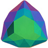 Dreamtime Crystal 4706 Trilliant Fancy Stone Dark Moss Green Purple Haze 12mm