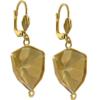Empty Jewelry Earrings Setting with RING for Dreamtime Crystal 4706 12 mm. Pair.