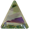 Dreamtime Crystal 4717 Delta Fancy Stone Crystal Celadon 15.5mm