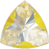 Dreamtime Crystal DC 4799 Prismatic Triangle Fancy Stone Crystal Sunshine DeLite 14x14.3mm