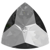 Dreamtime Crystal DC 4799 Prismatic Triangle Fancy Stone Crystal Silver Night 14x14.3mm