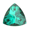 Dreamtime Crystal DC 4799 Prismatic Triangle Fancy Stone Emerald 14x14.3mm