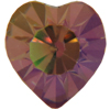 Dreamtime Crystal 4835 Mini Heart Fancy Stone Light Amethyst Purple Haze 3.5mm