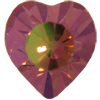 Dreamtime Crystal 4835 Mini Heart Fancy Stone Light Rose Purple Haze 3.5mm