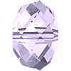 Swarovski 5040 Briolette Bead Smoky Mauve 6mm
