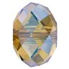 Dreamtime Crystal DC 5040 Briolette Bead Light Topaz Shimmer 2X 8mm