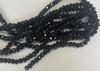 Spark Briolette Beads Jet 6mm