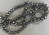 Spark Briolette Beads Jet Hematite 6mm