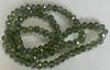 Spark Briolette Beads Olivine AB 6mm