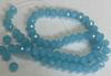 Spark Briolette Beads Caribbean Blue Opal 6mm