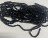 Spark Briolette Beads Jet 4mm