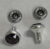 Dreamtime Crystal Crystal Rivets 53001 ss29 Reinvented Smoked Topaz/Silver