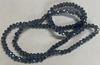 Spark Briolette Beads Metallic Blue 4mm