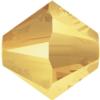 Swarovski 5328 Bicone Beads 6mm Crystal Metallic Sunshine