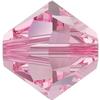 Swarovski 5328 Bicone Bead Light Rose 8mm