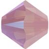 Swarovski 5328 Bicone Bead Rose Water Opal Shimmer 6mm