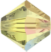 Swarovski 5328 Bicone Bead Jonquil AB 3mm