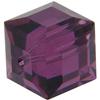 Dreamtime Crystal DC 5601 Cube Beads 10mm Amethyst