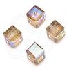 Dreamtime Crystal DC 5601 Cube Beads 8mm Light Colorado Topaz AB