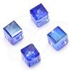 Dreamtime Crystal DC 5601 Cube Beads 8mm Sapphire AB