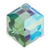 Dreamtime Crystal DC 5601 Cube Beads 8mm Erinite AB